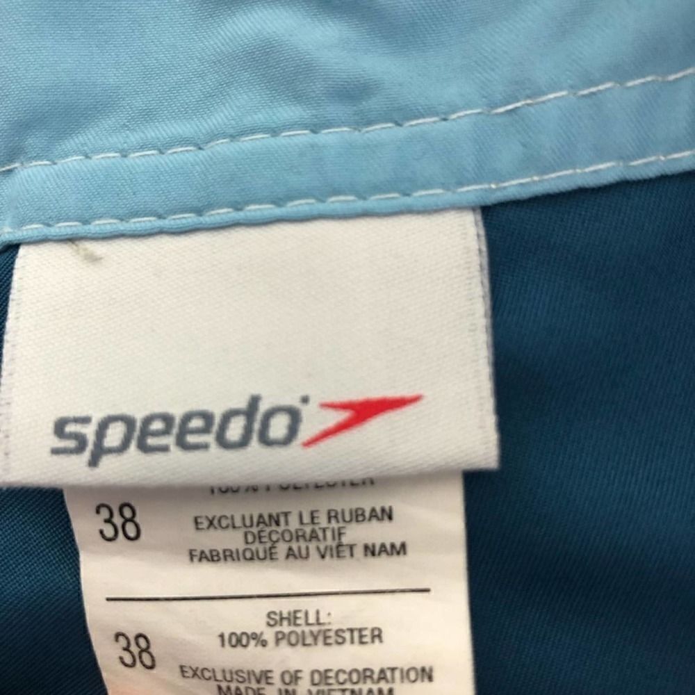Speedo Blue Swim Trunks - Picture 6 of 8